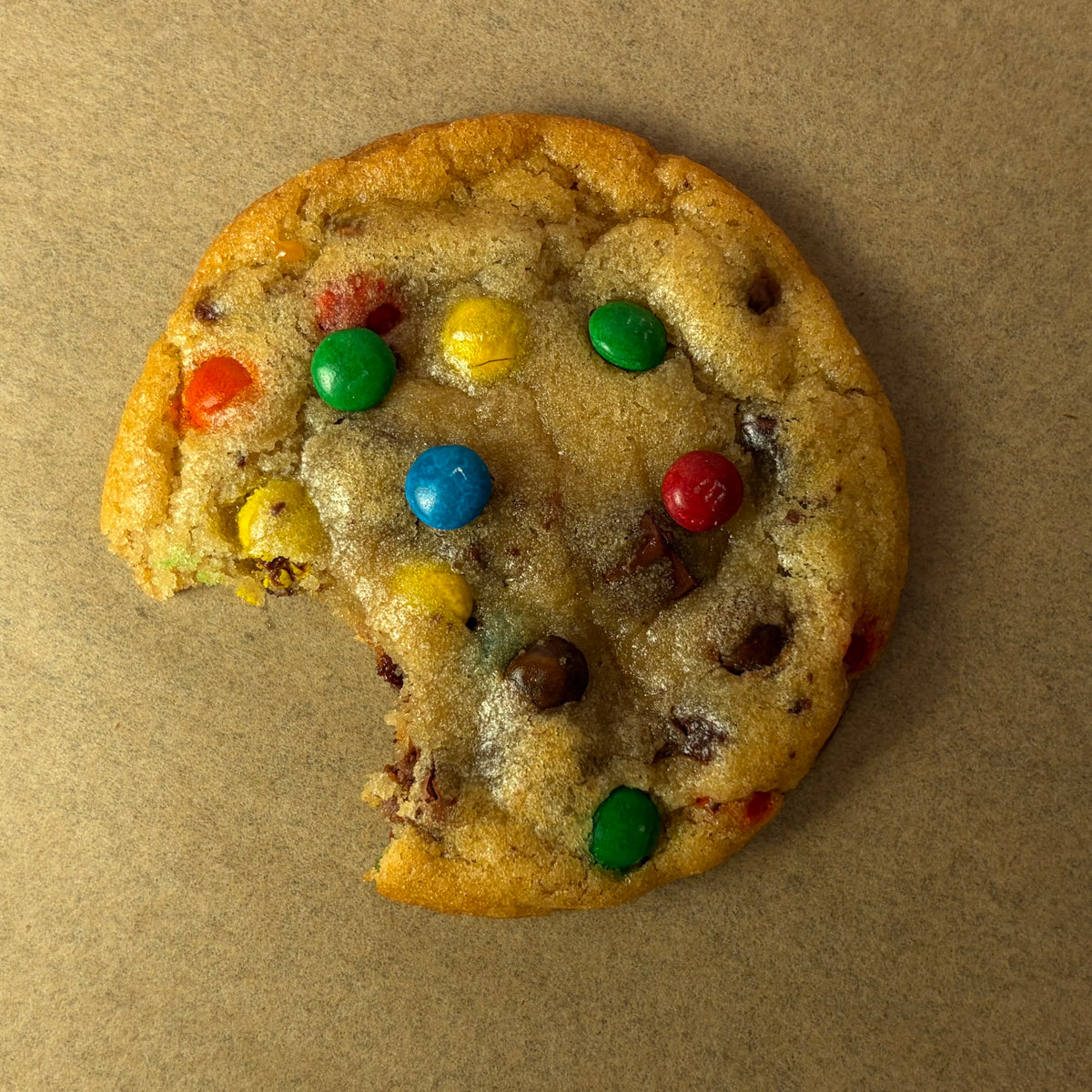 Double Chocolate Chunk M&M Cookie