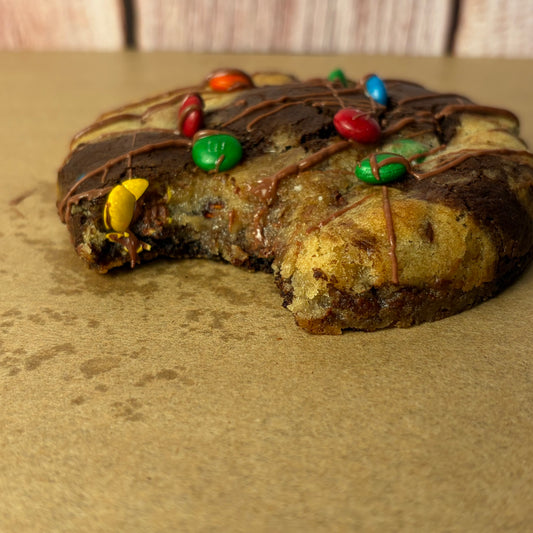 M&M Chocolate Chunk Brookie