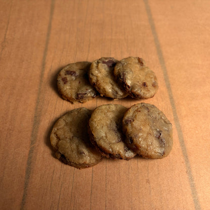 Bite-Sized Double Chocolate Chunk Cookies (6-Pack)