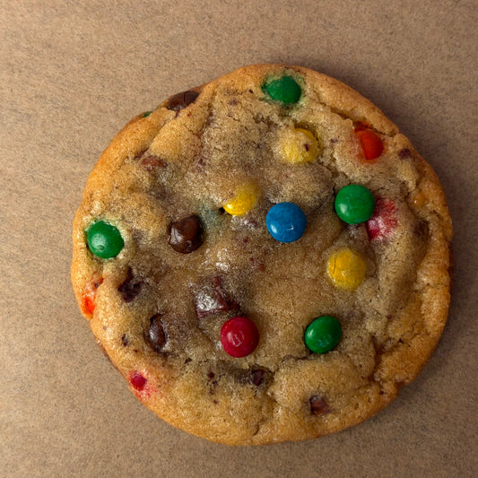 Double Chocolate Chunk M&M Cookie