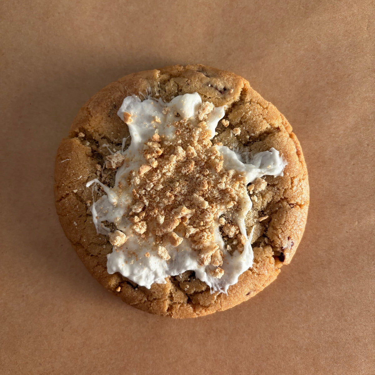 S’mores Double Chocolate Chunk Cookie