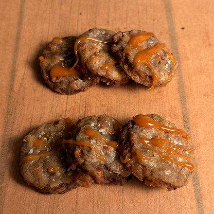 Bite-Sized Blonde Turtle Cookies (6-Pack)