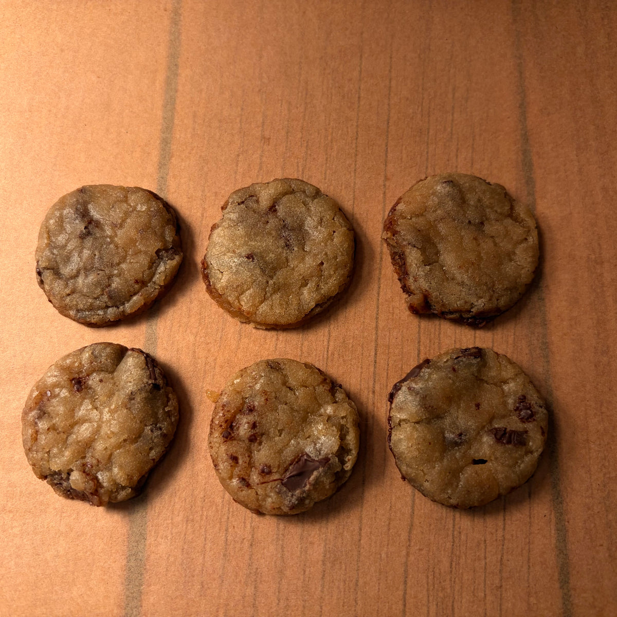 Bite-Sized Double Chocolate Chunk Cookies (6-Pack)